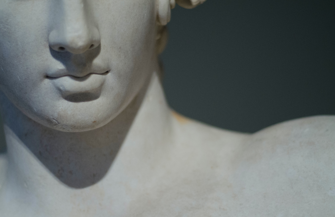 image of Greek male statue
